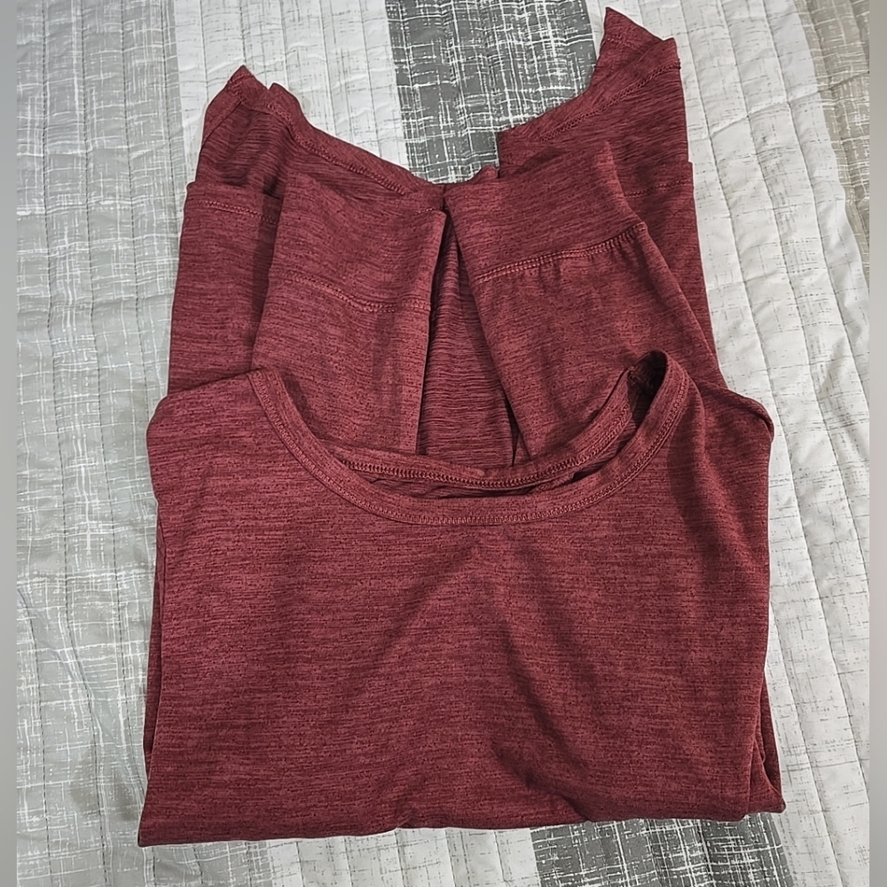 Jockey Long Sleeve‎ Open Back Shirt Sz M
